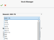 Neues Lagermaterial in der Technologiedatenbank für SOLIDWORKS CAM und CAMWorks hinzufügen