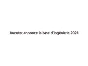 Aucotec annonce la base d'ingénierie 2024
