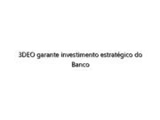 3DEO garante investimento estratégico do Banco de Desenvolvimento do Japão e Seiko Epson para acelerar o crescimento e a inovação