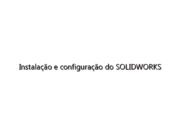 Instalação e configuração do SOLIDWORKS Visualize