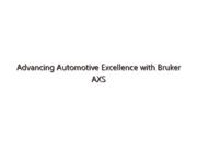 Advancing Automotive Excellence with Bruker AXS Analytical Solutions