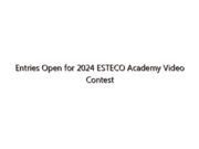 Entries Open for 2024 ESTECO Academy Video Contest