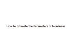 How to Estimate the Parameters of Nonlinear Material Models in COMSOL Multiphysics®