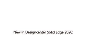 New in Designcenter Solid Edge 2026: Designcenter: NX X Essentials