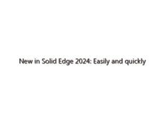 New in Solid Edge 2024: Easily and quickly leverage design data created in other CAD systems.