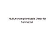 Revolutionizing Renewable Energy for Commercial Roofs
