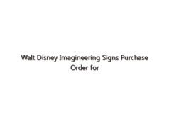 Walt Disney Imagineering Signs Purchase Order for Massivit 10000-G Industrial 3D Printer