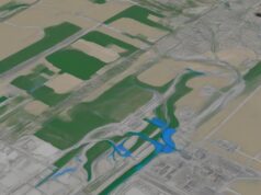 Hydraulic: transition to the planimetric drainage network level with predefined pipeline length determination